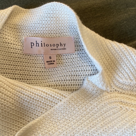 A n t h r o p o l o g i e • Philosophy mock neck sweater - Picture 3 of 7